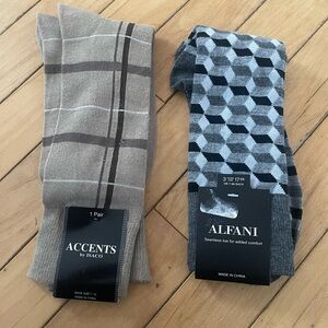 Men’s Dress Socks - 2 Pairs